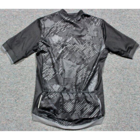 MEC Mountain Equipment CO-OP Cycling Full Zip Jersey Womens Medium Black Gray - Picture 3 of 4